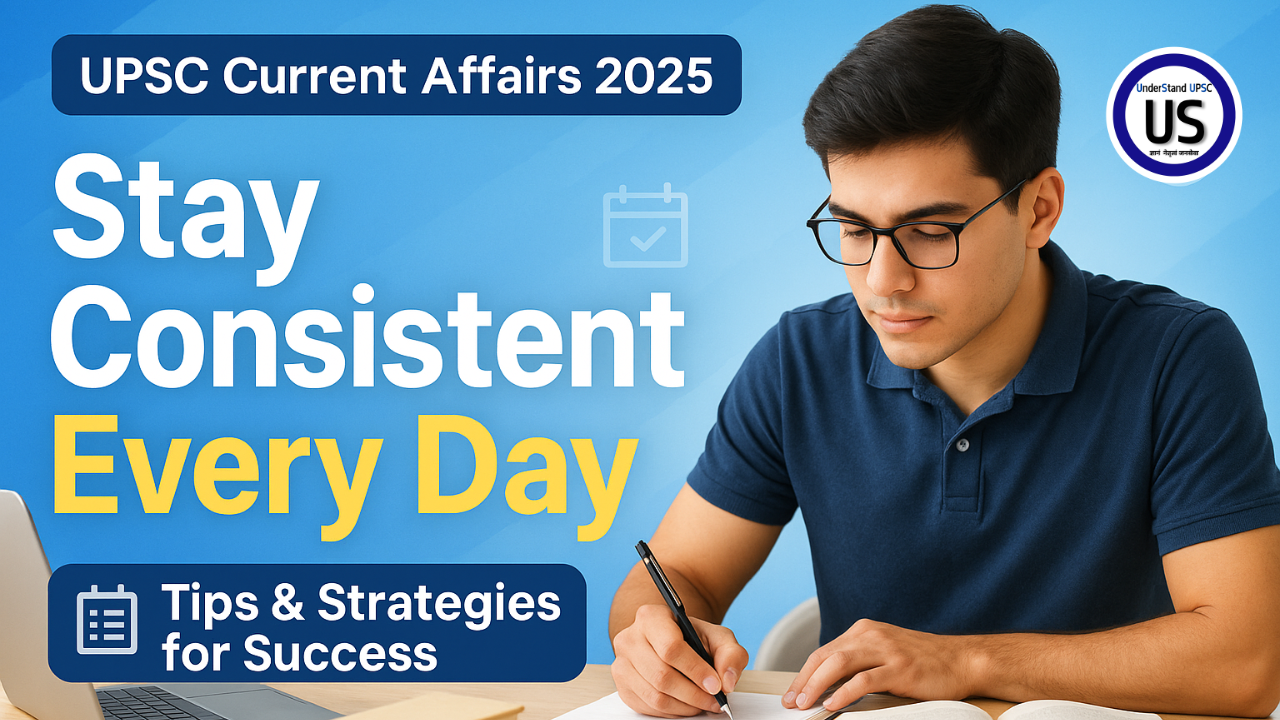 UPSC Current Affairs Preparation 2025: Proven Strategies to Stay Consistent Every Day