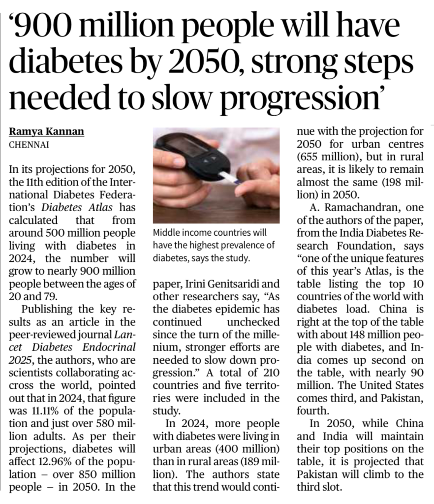 global diabetes burden