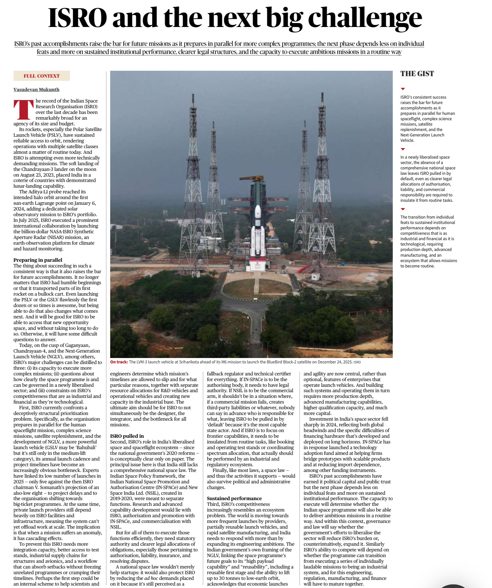 Next Generation Launch Vehicle