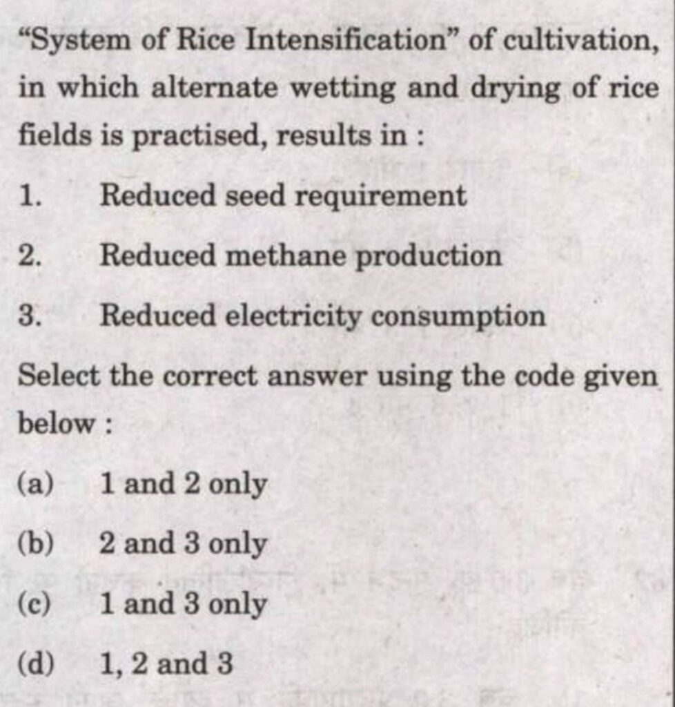 methane emissions in rice farming