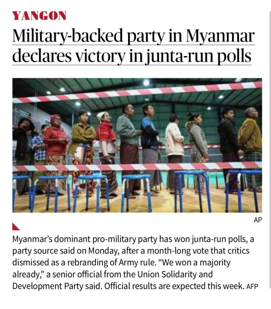 Myanmar Military Rule