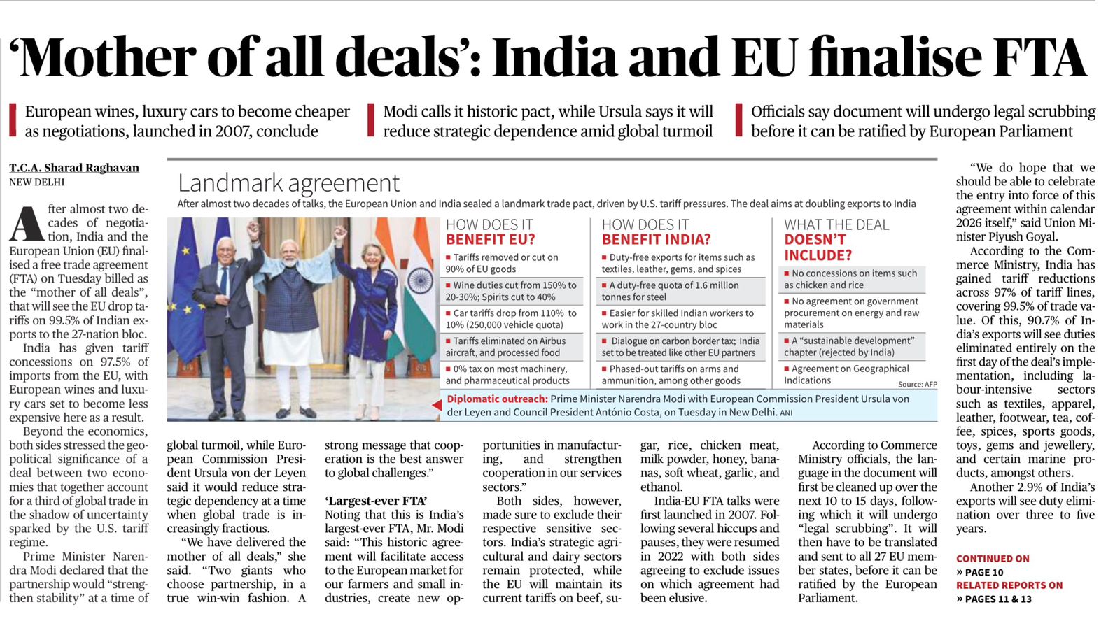 India–EU FTA