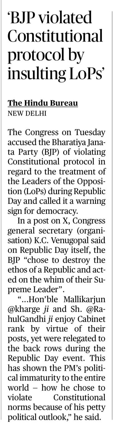 Leader of Opposition