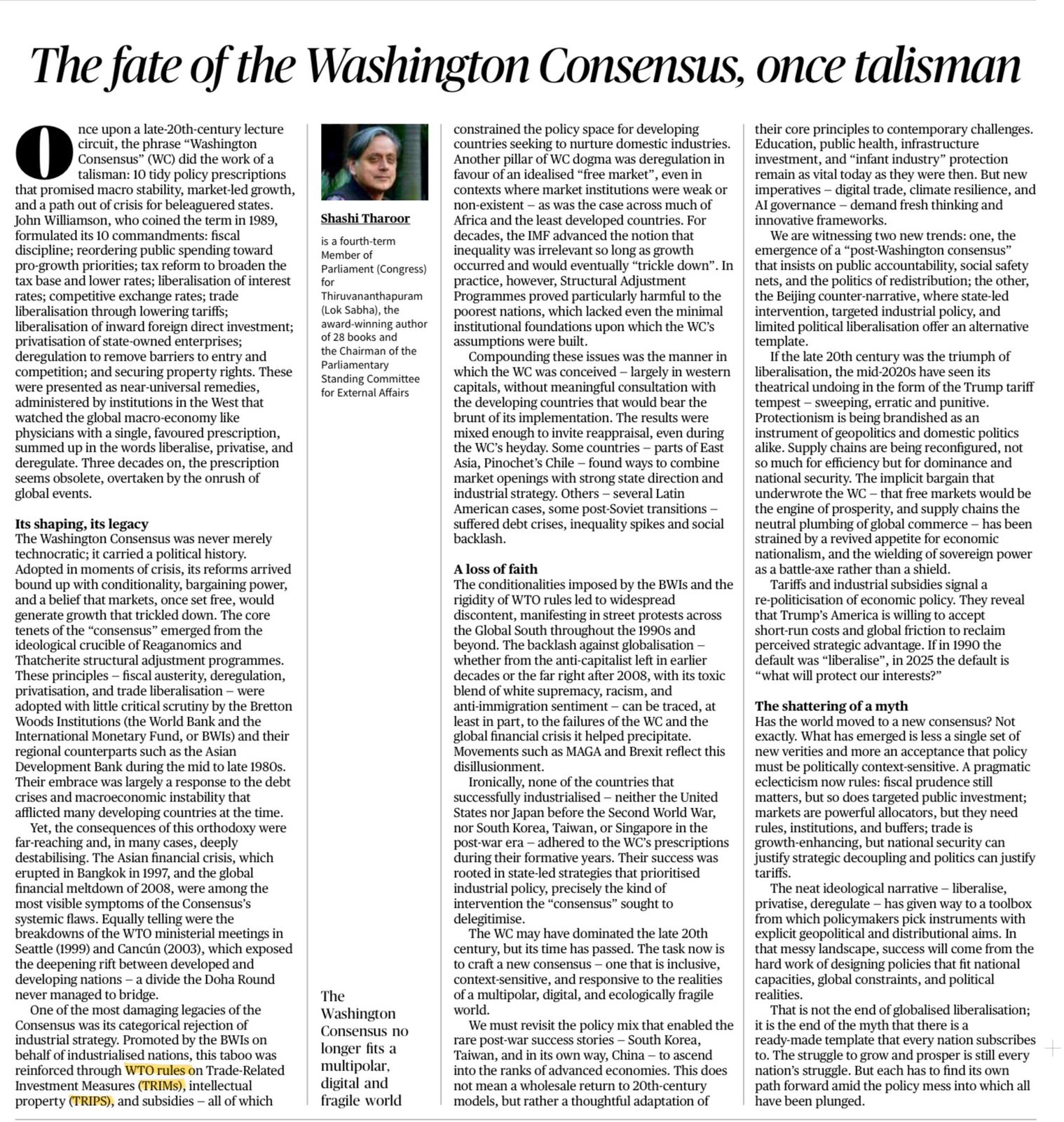 Washington Consensus