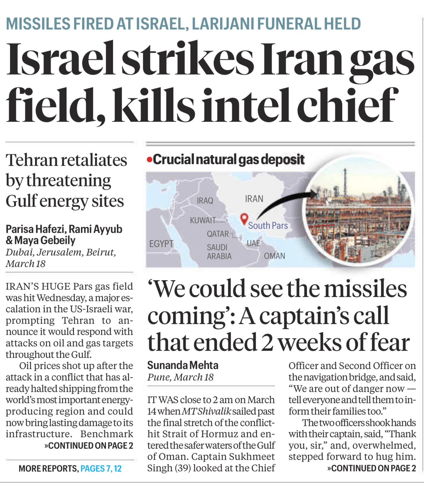 South Pars Gas Field