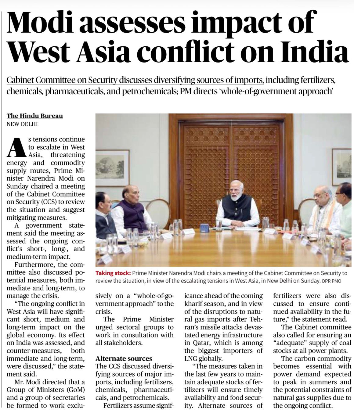 Cabinet Committee on Security