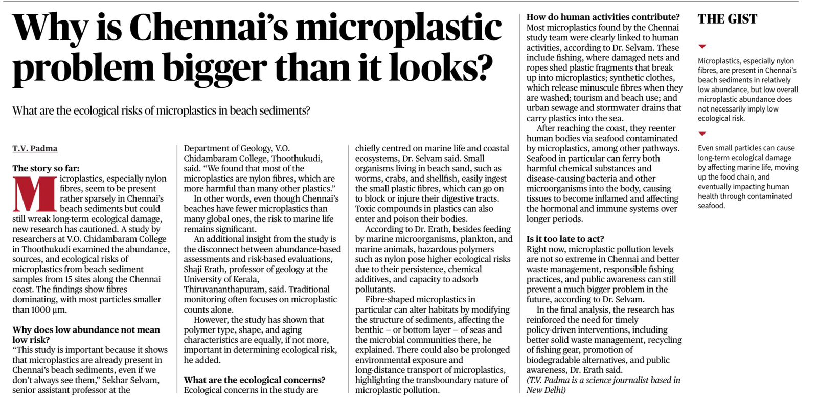 Microplastic Pollution