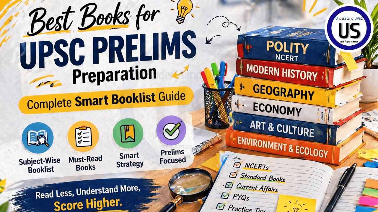 Best Books for UPSC Prelims Preparation (Complete Smart Booklist Guide)