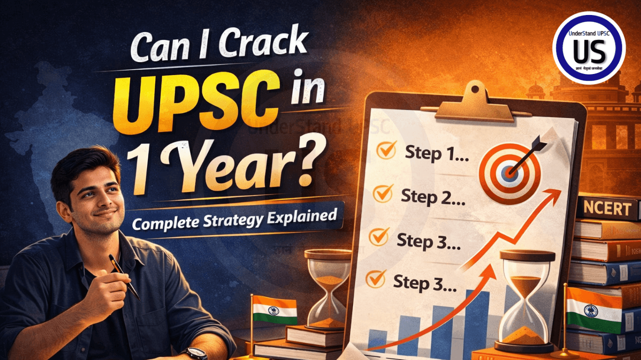 Can I Crack UPSC in 1 Year?