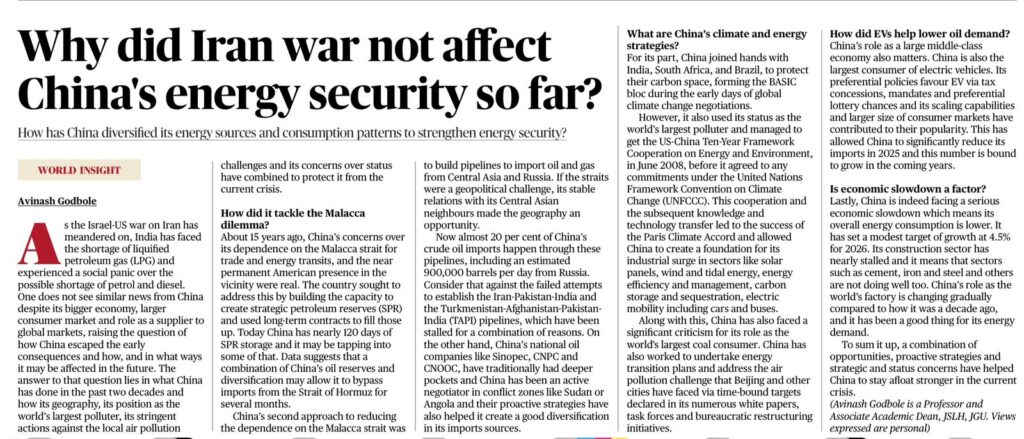 China energy security strategy