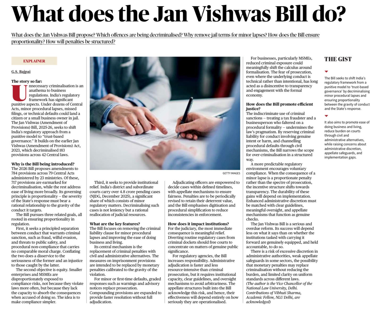 Jan Vishwas Bill 2025