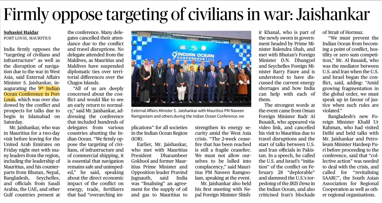 Indian Ocean Conference