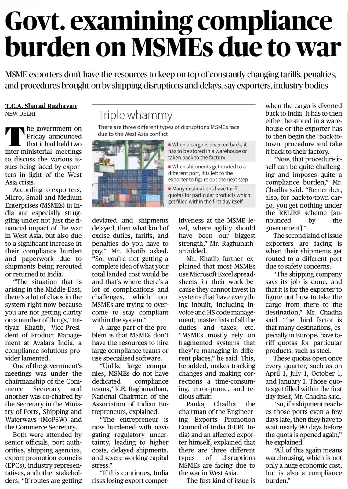 MSME compliance burden