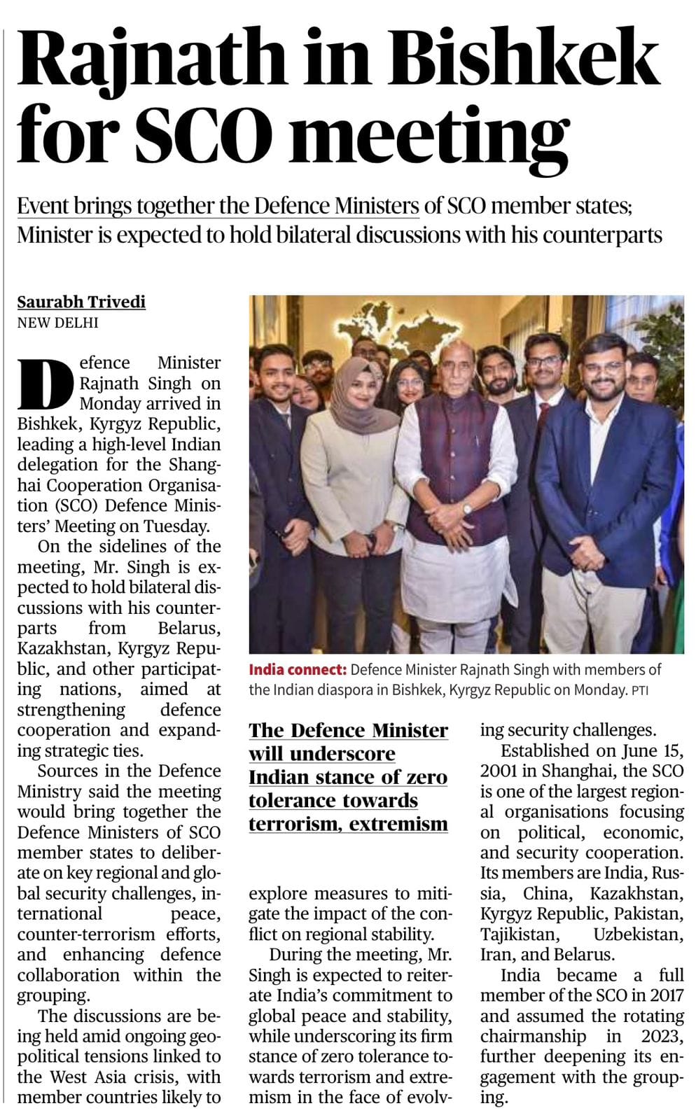 Shanghai Cooperation Organisation