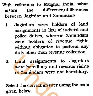 UPSC GS1 Question Paper 2019