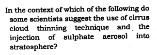 UPSC GS1 Question Paper 2019