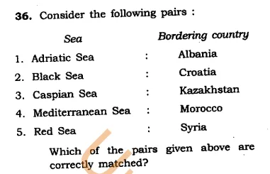 UPSC GS1 Question Paper 2019