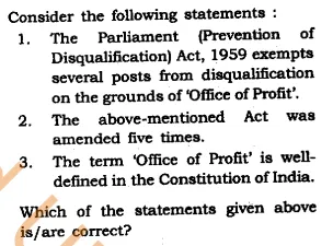 UPSC GS1 Question Paper 2019