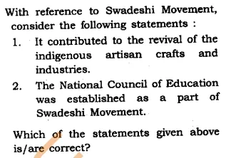 UPSC GS1 Question Paper 2019