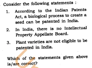 UPSC GS1 Question Paper 2019