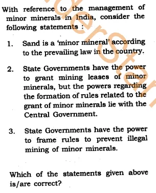 UPSC GS1 Question Paper 2019