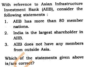 UPSC GS1 Question Paper 2019