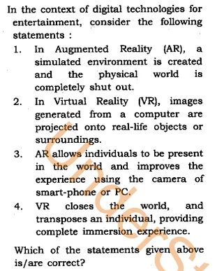 UPSC GS1 Question Paper 2019