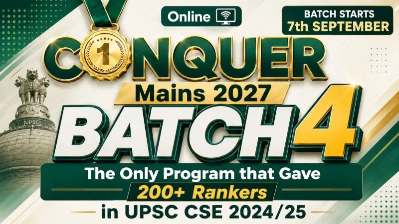 Conquer Mains 2027 Batch 4
