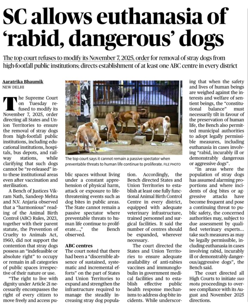 SC euthanasia of dangerous dogs