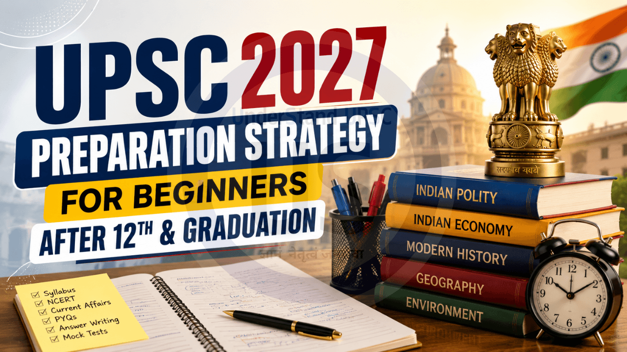 UPSC 2027 Preparation Strategy for Beginners After 12th & Graduation