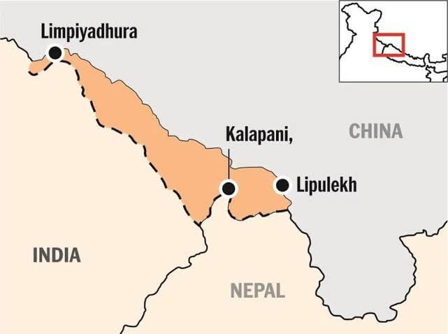 Lipulekh Pass dispute