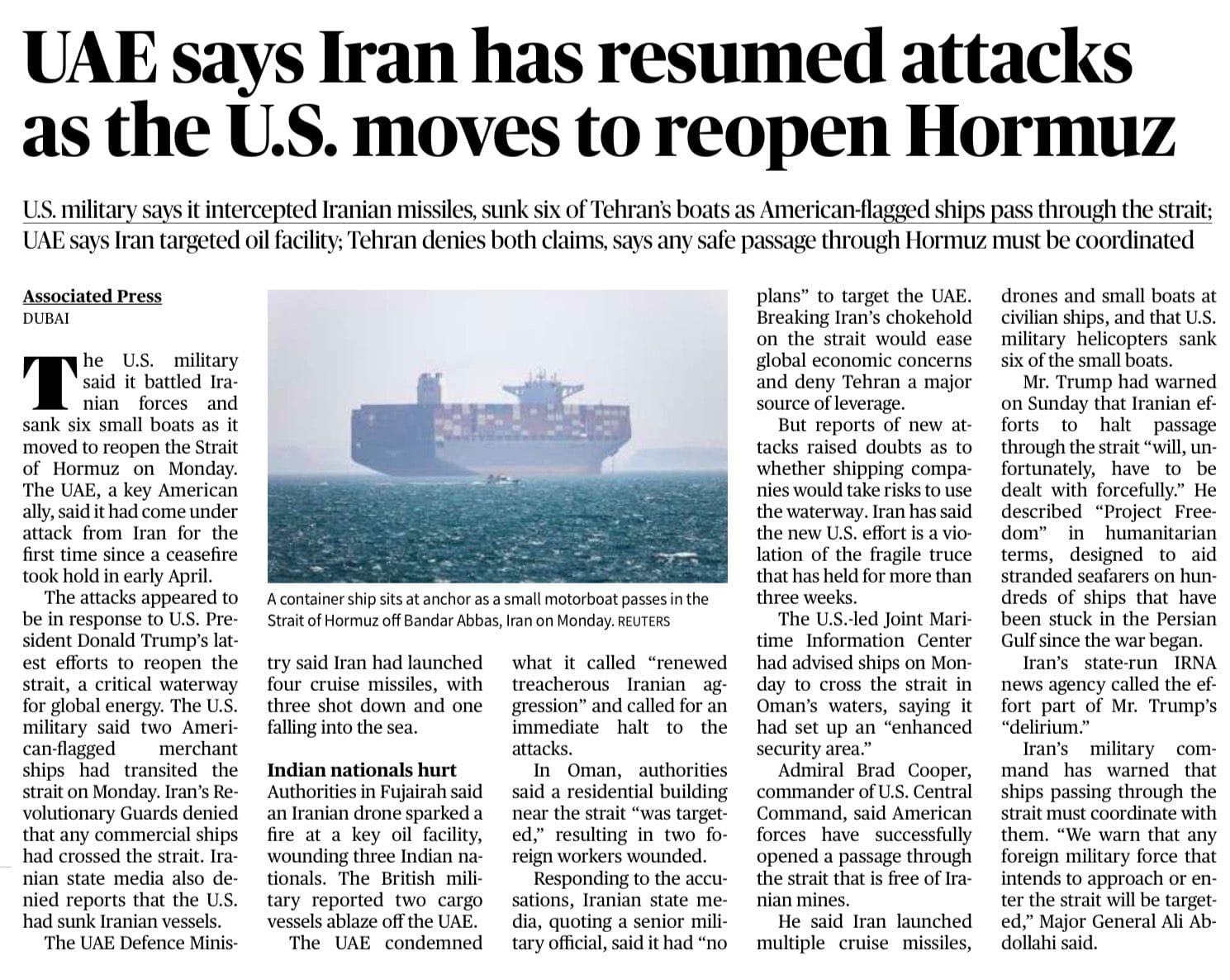 Strait of Hormuz