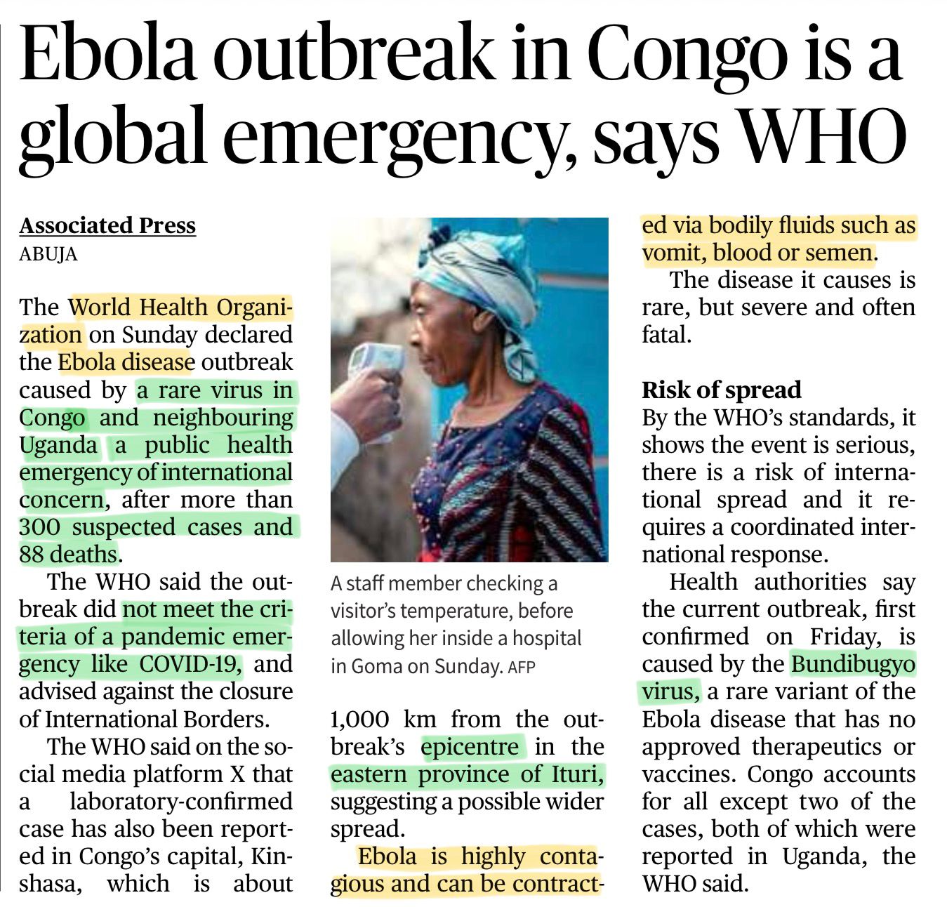Ebola PHEIC 2026