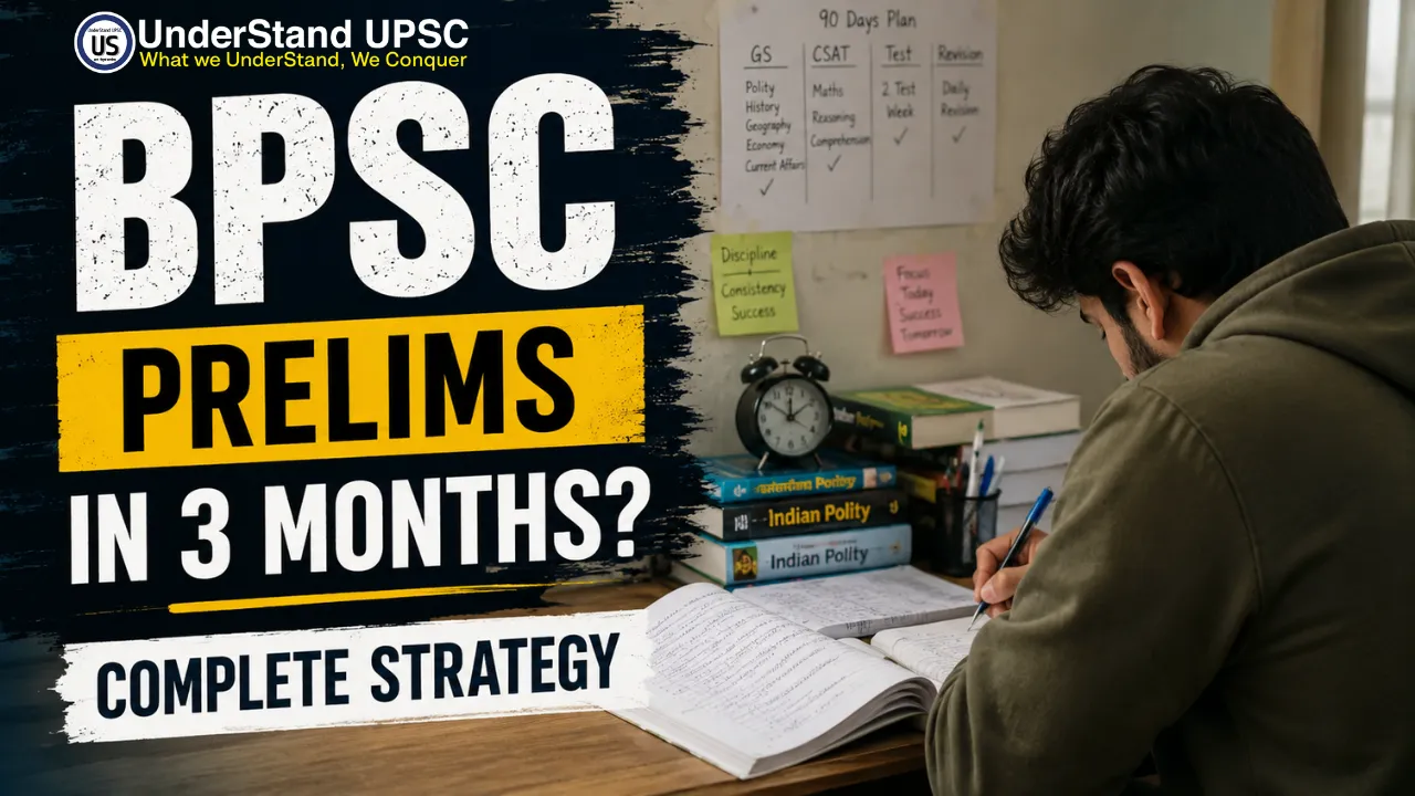 BPSC Prelims Preparation in 3 Months
