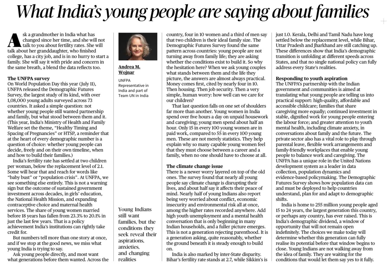 UNFPA Demographic Futures Survey