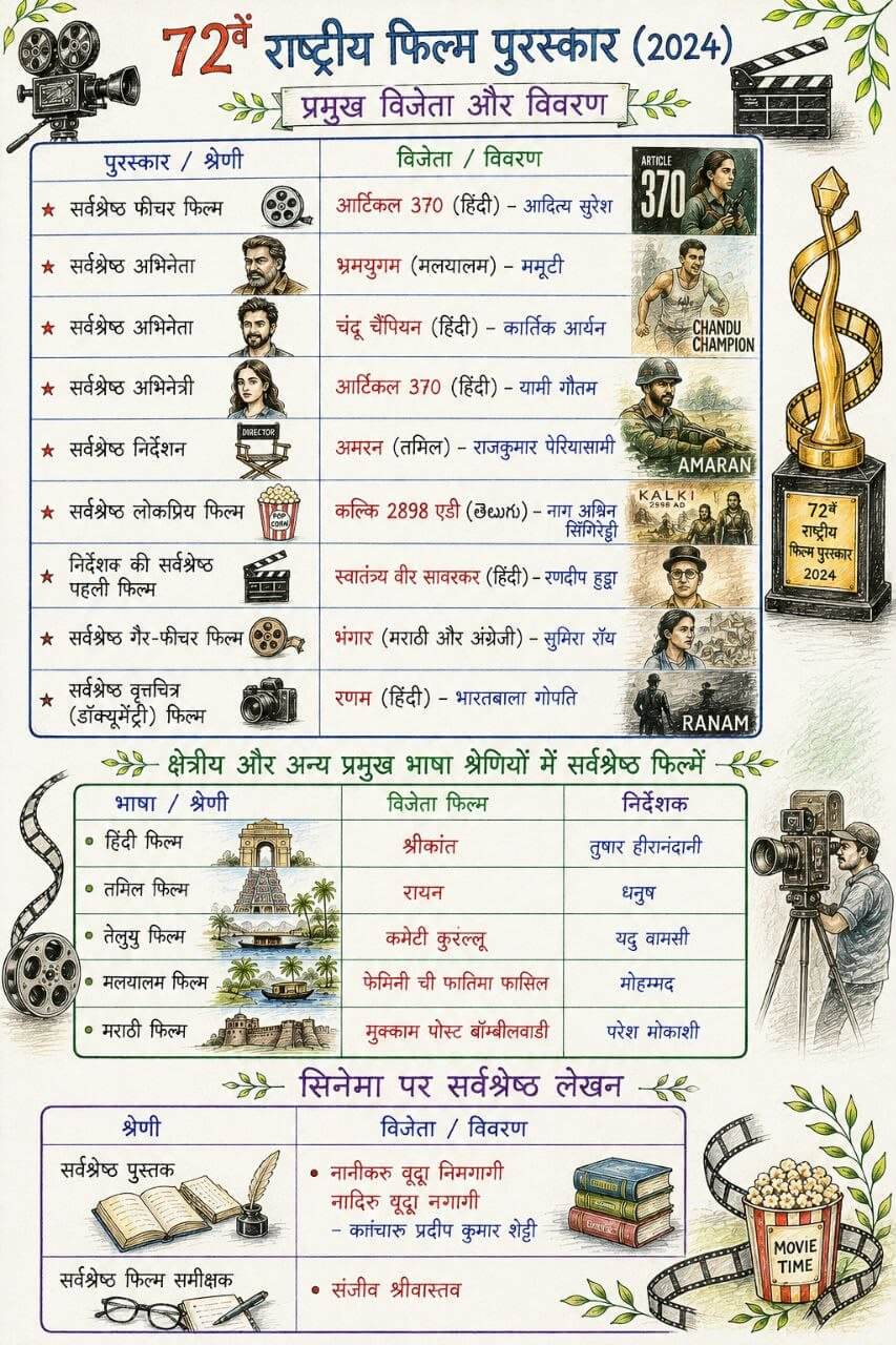 72nd National Film Awards 2026