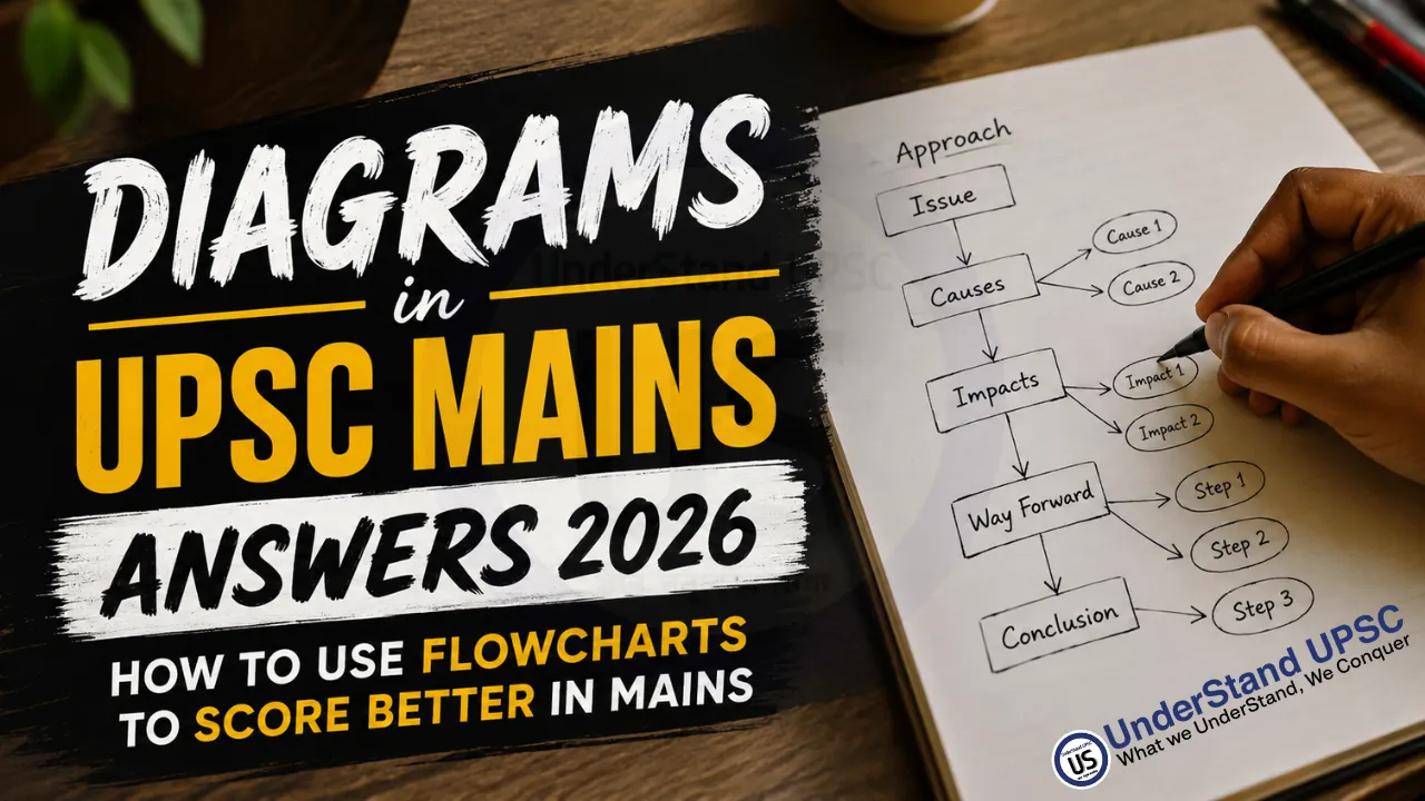 Diagrams in UPSC Mains Answers