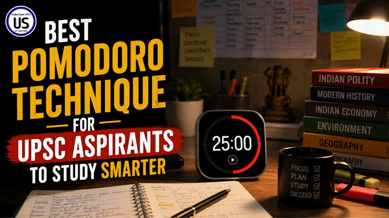 Pomodoro Technique for UPSC Aspirants