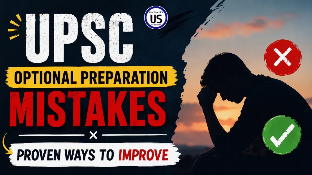 UPSC Optional Preparation Mistakes