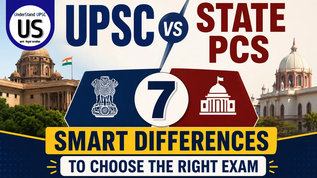 UPSC vs State PCS