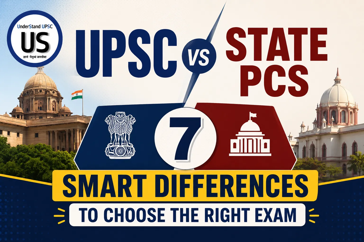 UPSC vs State PCS