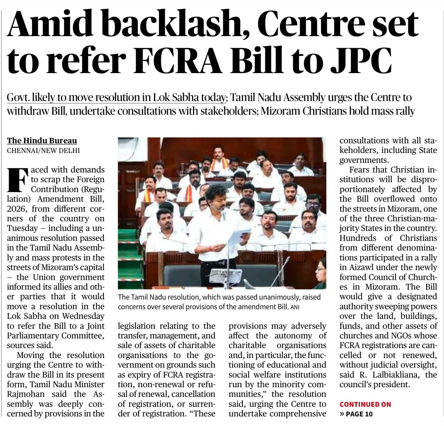 FCRA Amendment Bill 2026