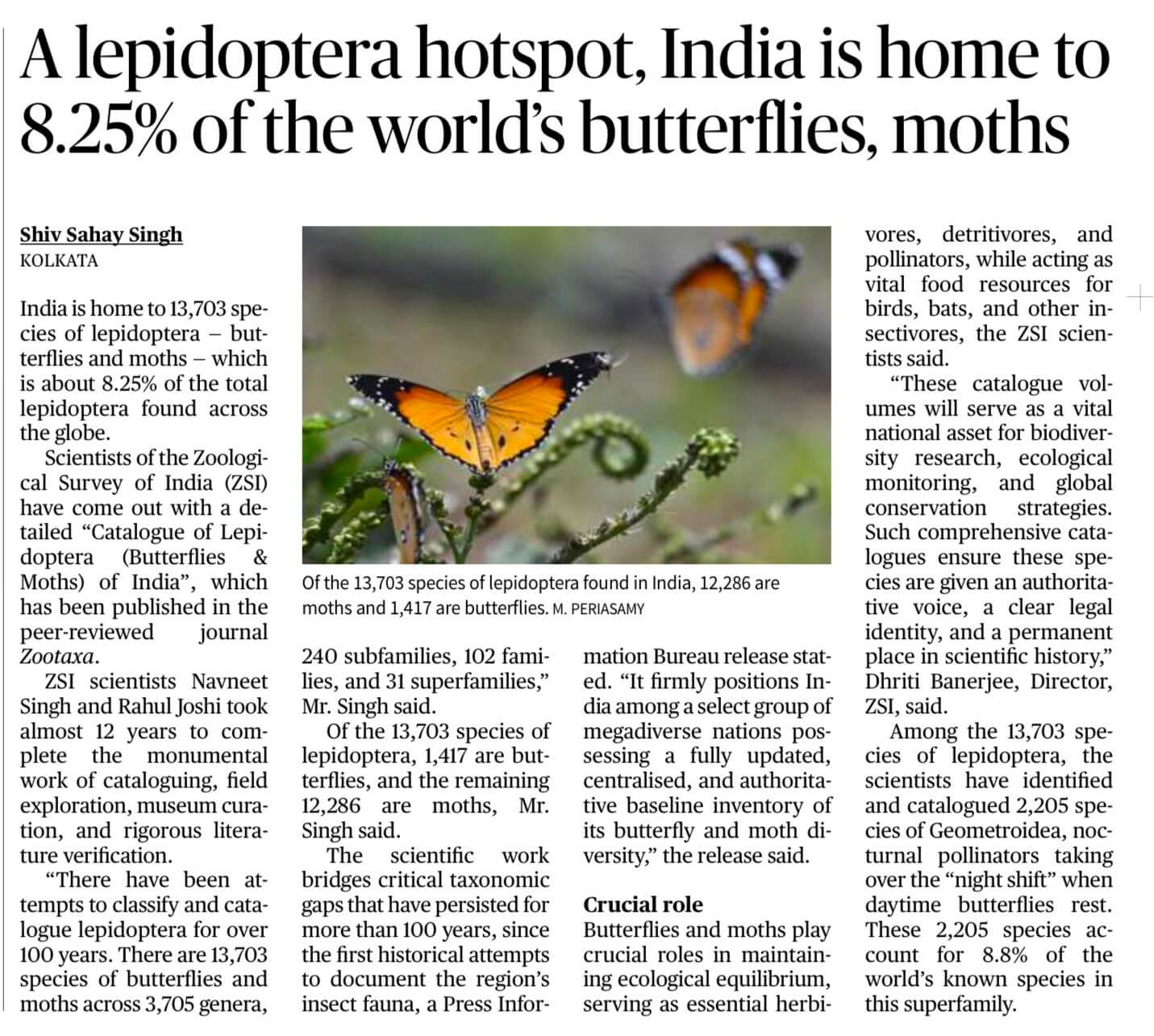 India butterfly and moth diversity