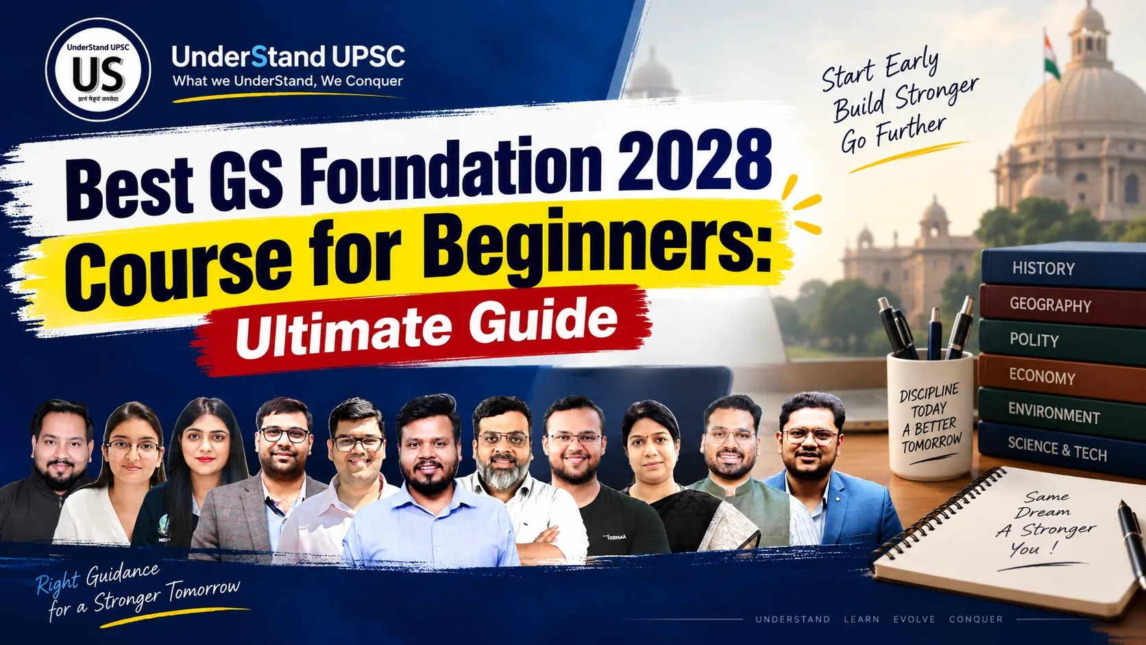 Best GS Foundation 2028 Course for Beginners