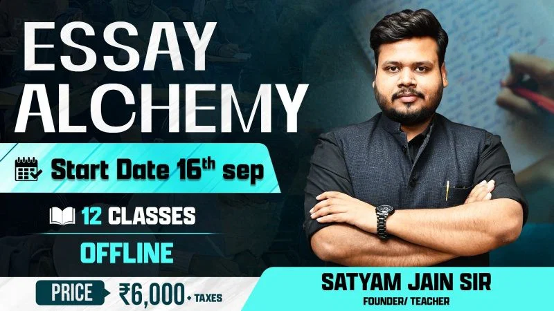 Essay Alchemy by Satyam Jain Sir - OFFLINE