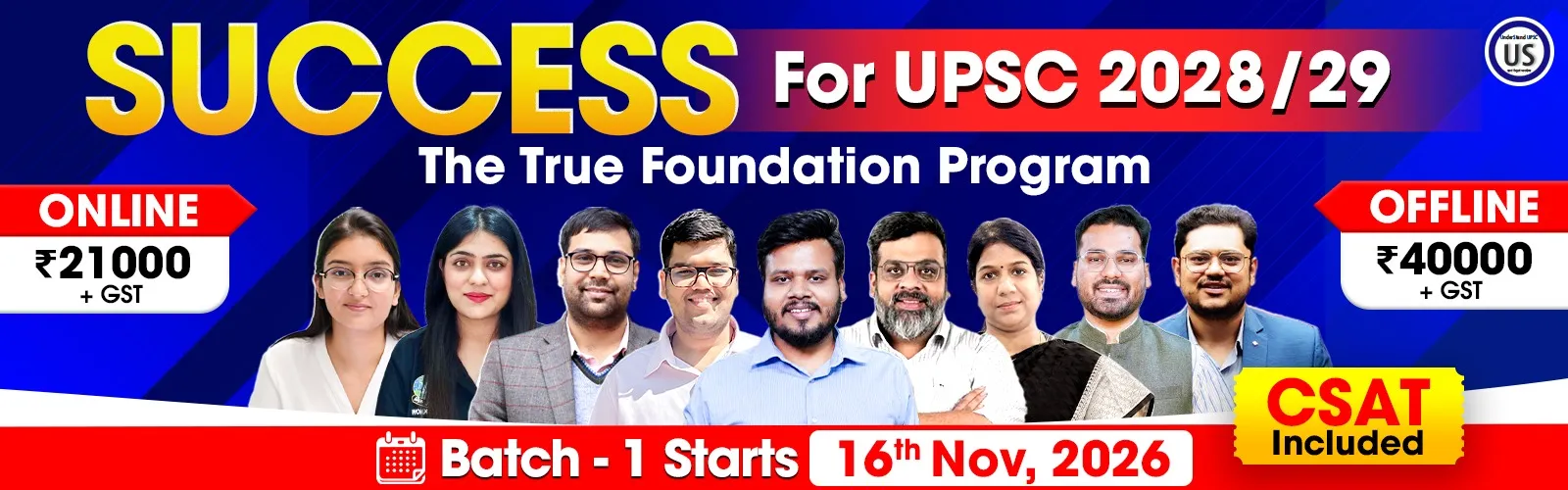Success 2028-29 Banner