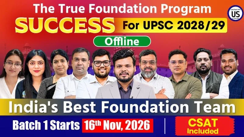 Success GS Foundation 2028 Batch 1- Offline