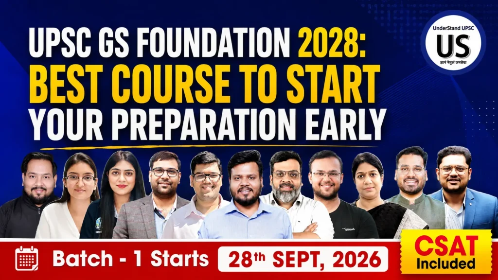 UPSC GS Foundation 2028