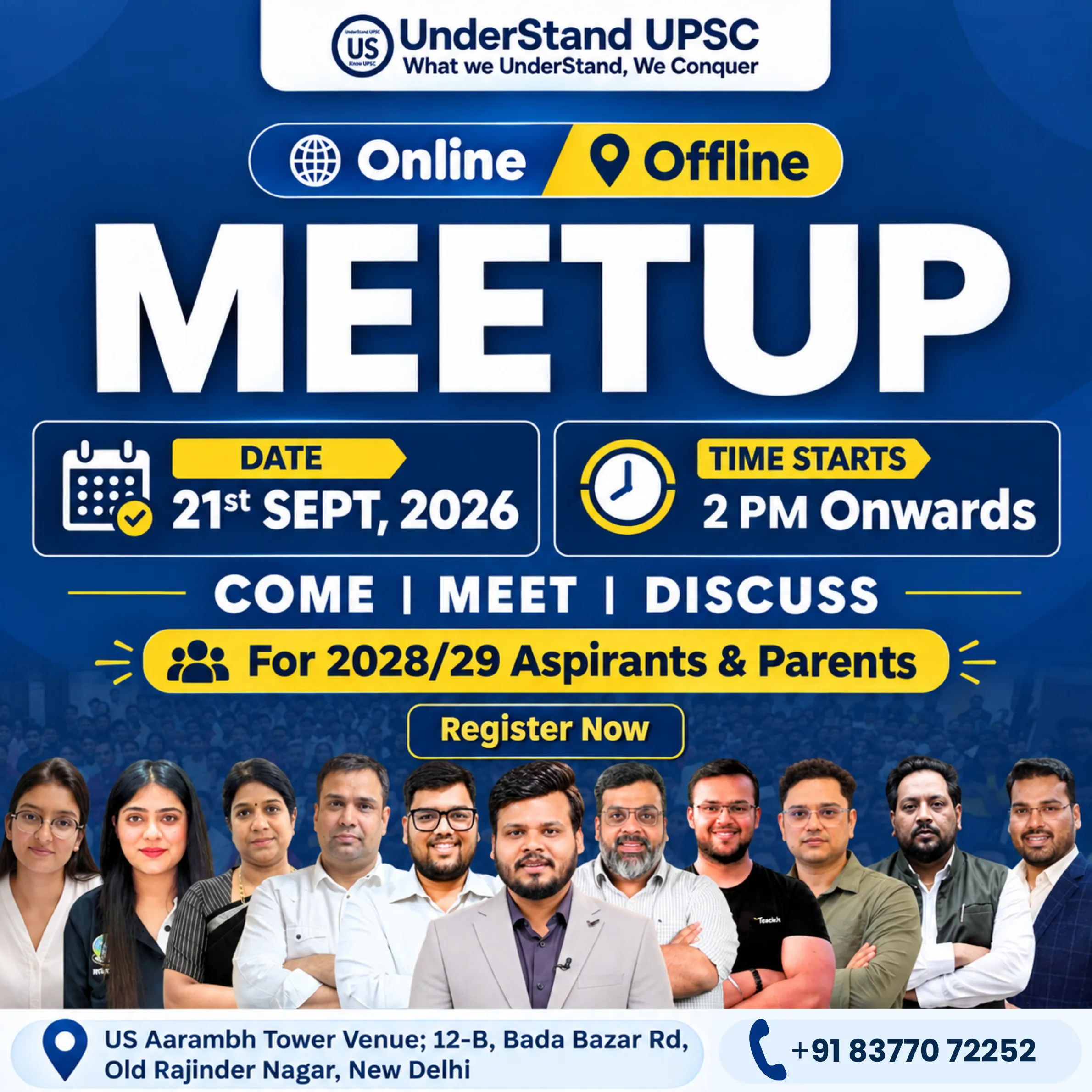 UPSC MEETUP 2028/29