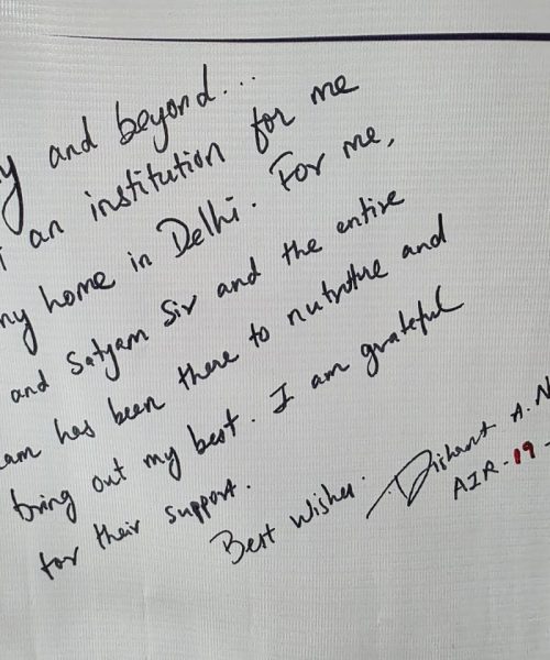 NISAR DISHANT AMRUTLAL   AIR 19, UPSC CSE 2025